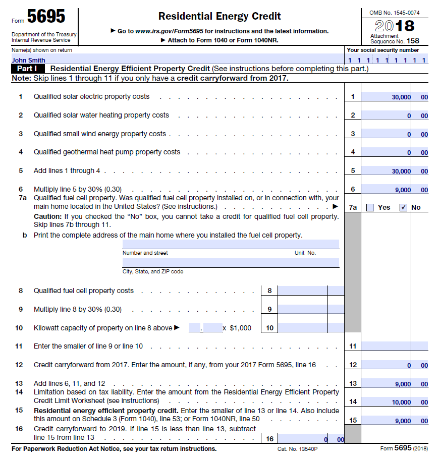 Home Energy Tax Credit Documentation